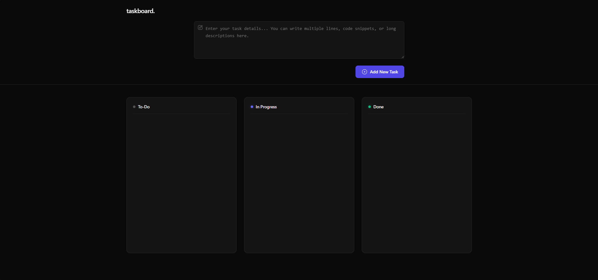 Taskboard